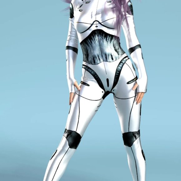 I-Android Cyber Costume Size S - Candy Catz - Picture 3 of 3